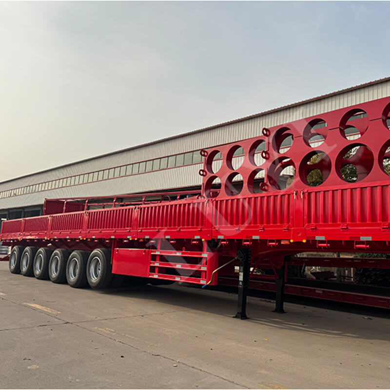 Precyzyjne dopasowanie wymagań: 3-osiowa naczepa Luyi o długości 15,5 m dostarczona do klienta z Liberii