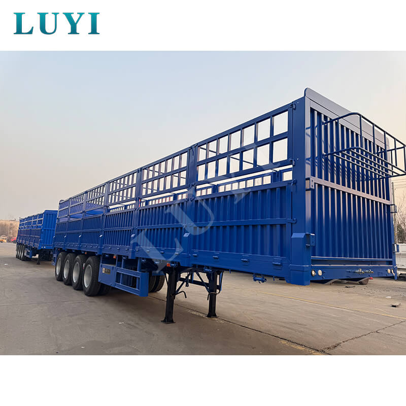 Wzmacniamy afrykańską infrastrukturę! Naczepy 4-osiowe z burtami wysyłane partiami do Senegalu