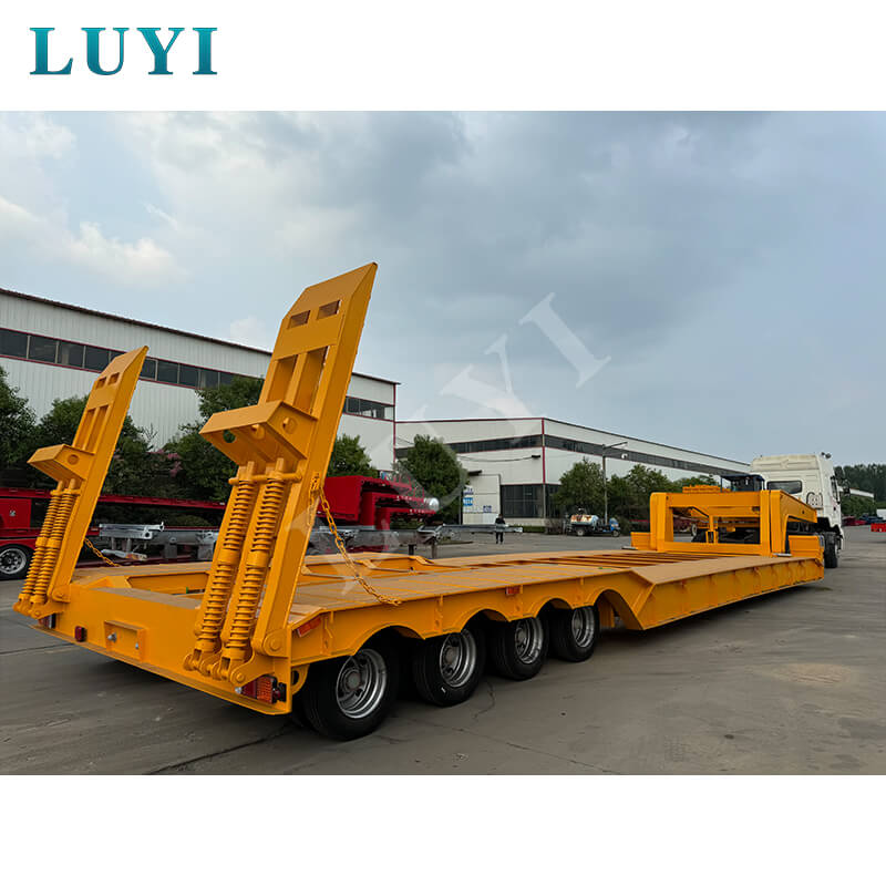 Studium przypadku: Niestandardowa 4-osiowa przyczepa niskopodwoziowa na rynek Botswany