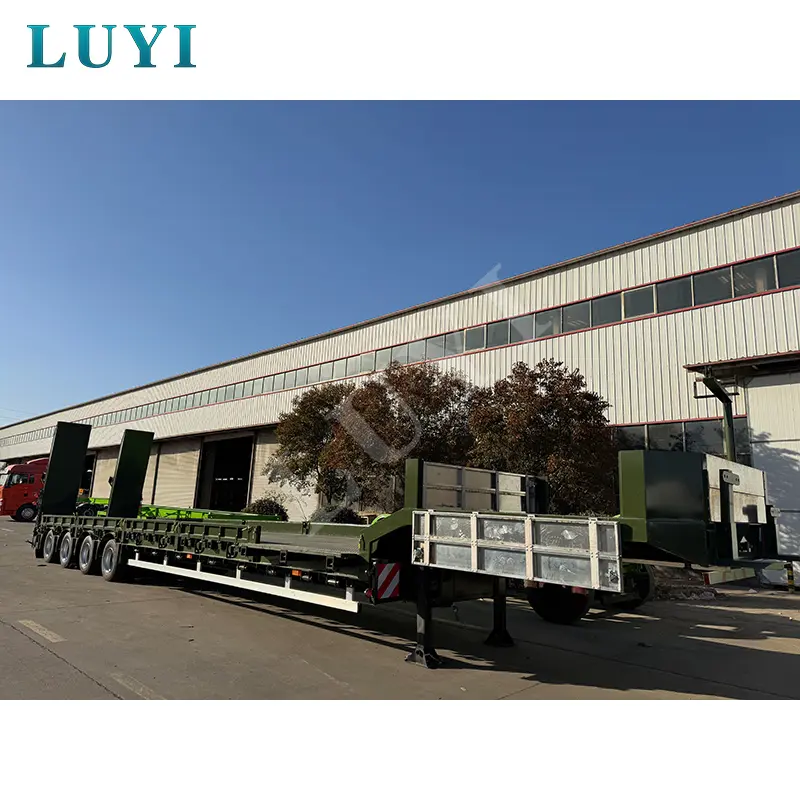 Najazdy hydrauliczne vs mechaniczne najazdy resorowe do naczep niskopodwoziowych LUYI AUTO