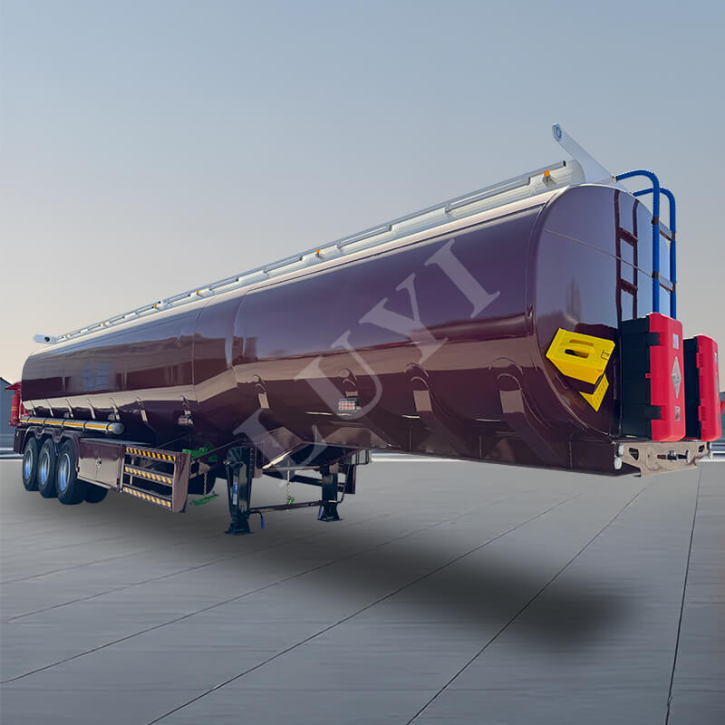 3-osiowa naczepa ze zbiornikiem oleju o pojemności 0 sześciennej ze stali węglowej