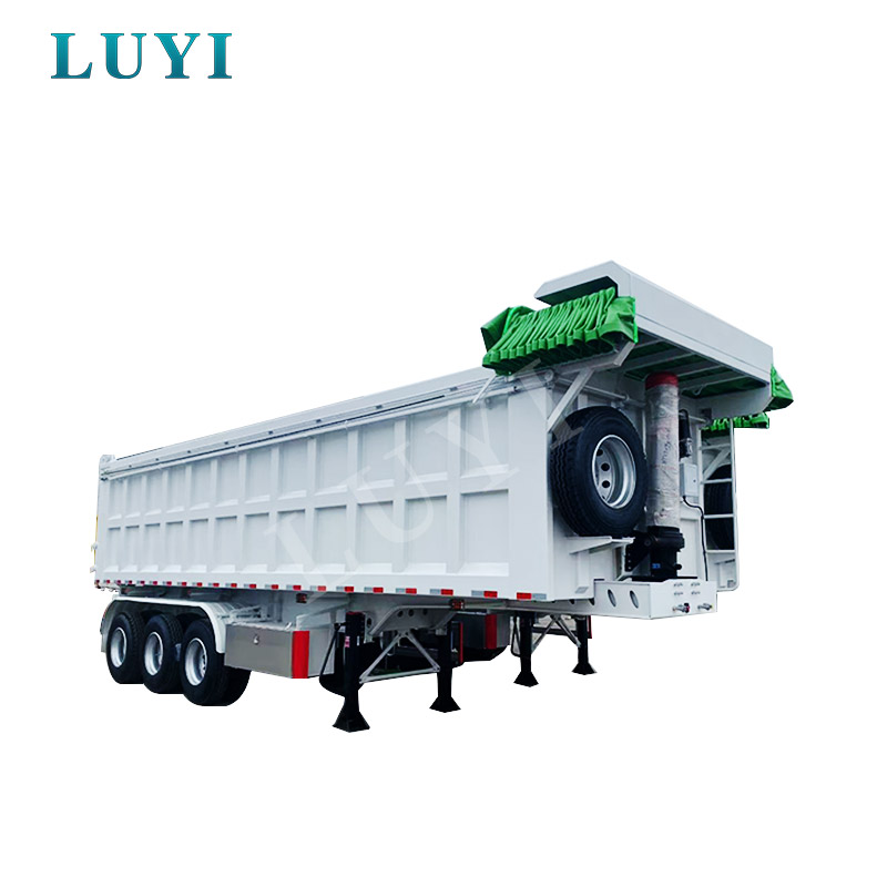 3-osiowa naczepa wywrotkowa o ładowności 100 ton