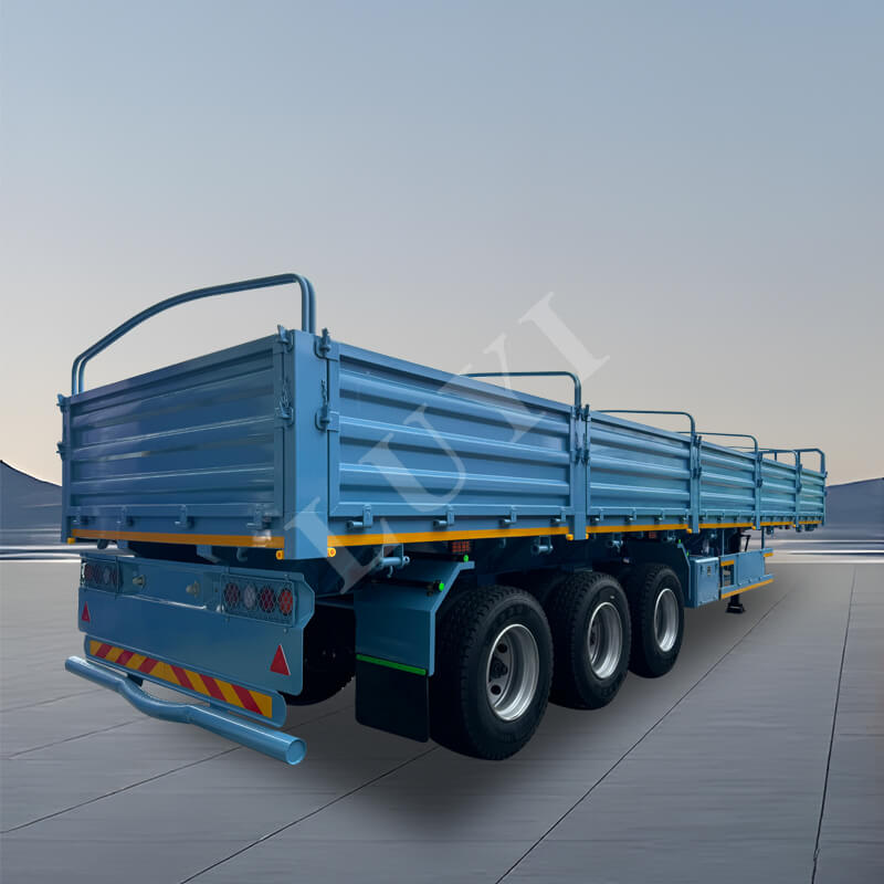 3-osiowa naczepa do przewozu ładunków masowych suchych o ładowności 60 ton