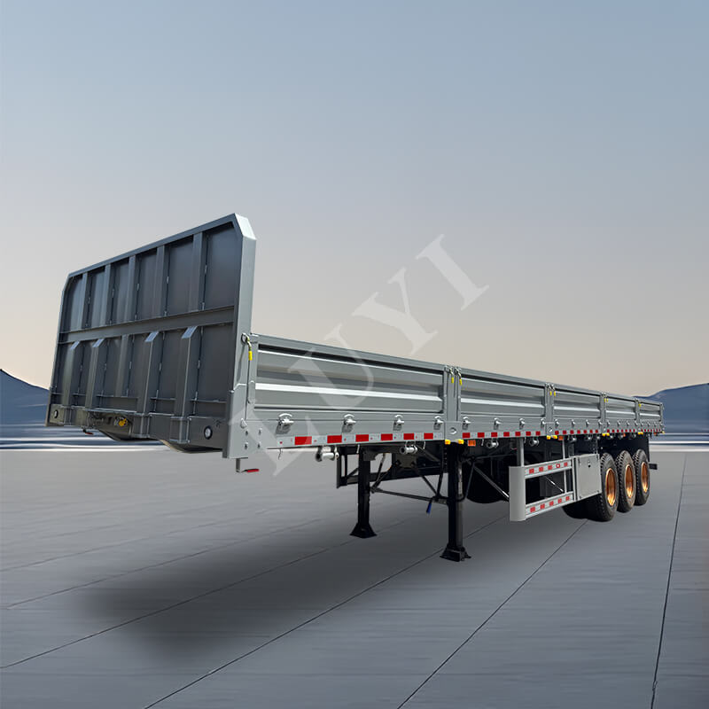 Naczepa ogrodzeniowa 3-osiowa o udźwigu 60 ton