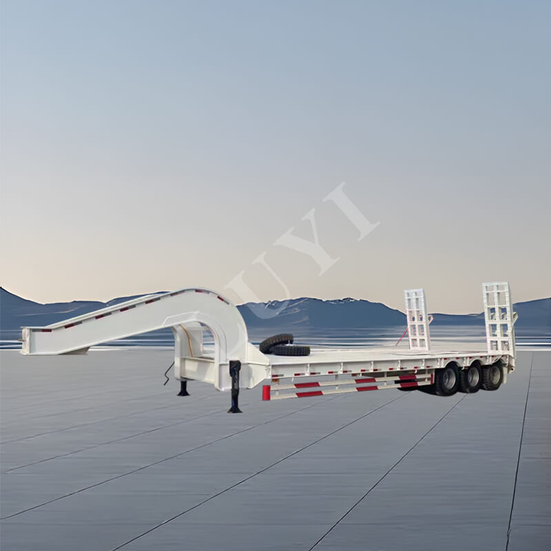 3-osiowa naczepa niskopodwoziowa z BPW, 60-100 ton