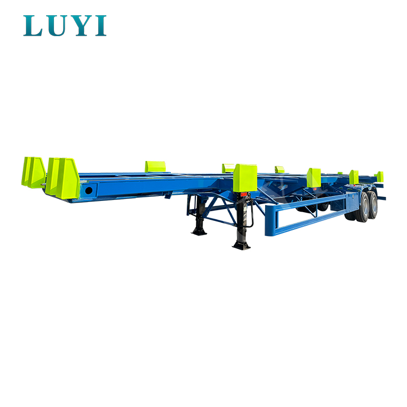 60-tonowa naczepa szkieletowa do transportu kontenerów dokowych