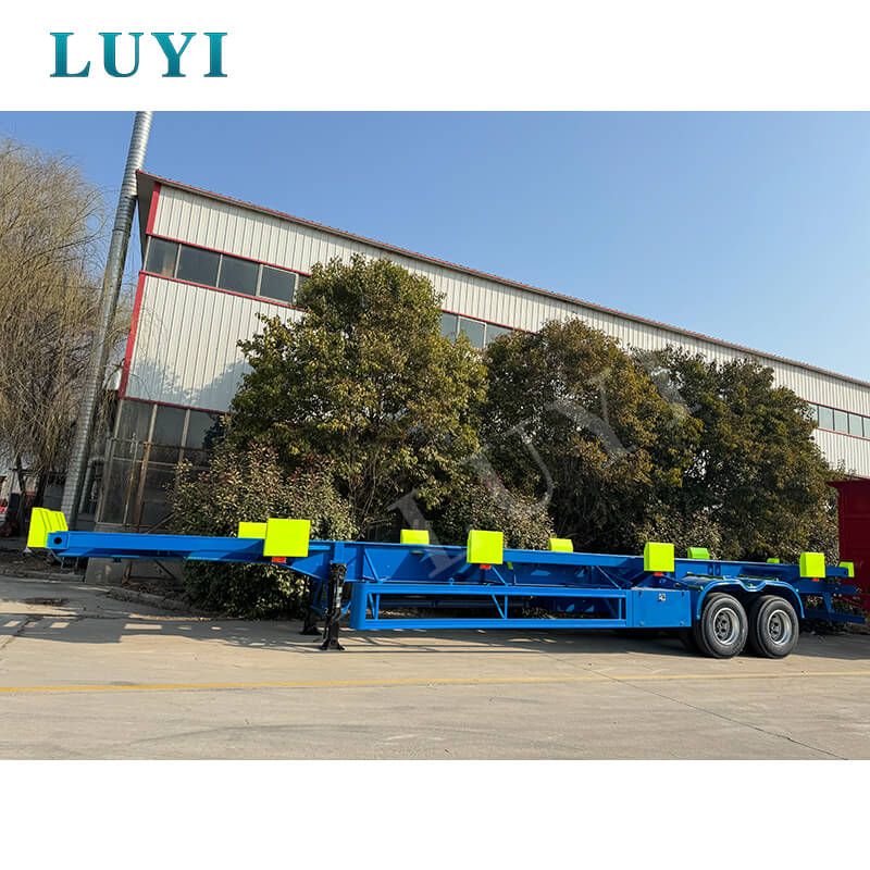 Sprzedam naczepę szkieletową do transportu kontenerów Dock o udźwigu 60 ton