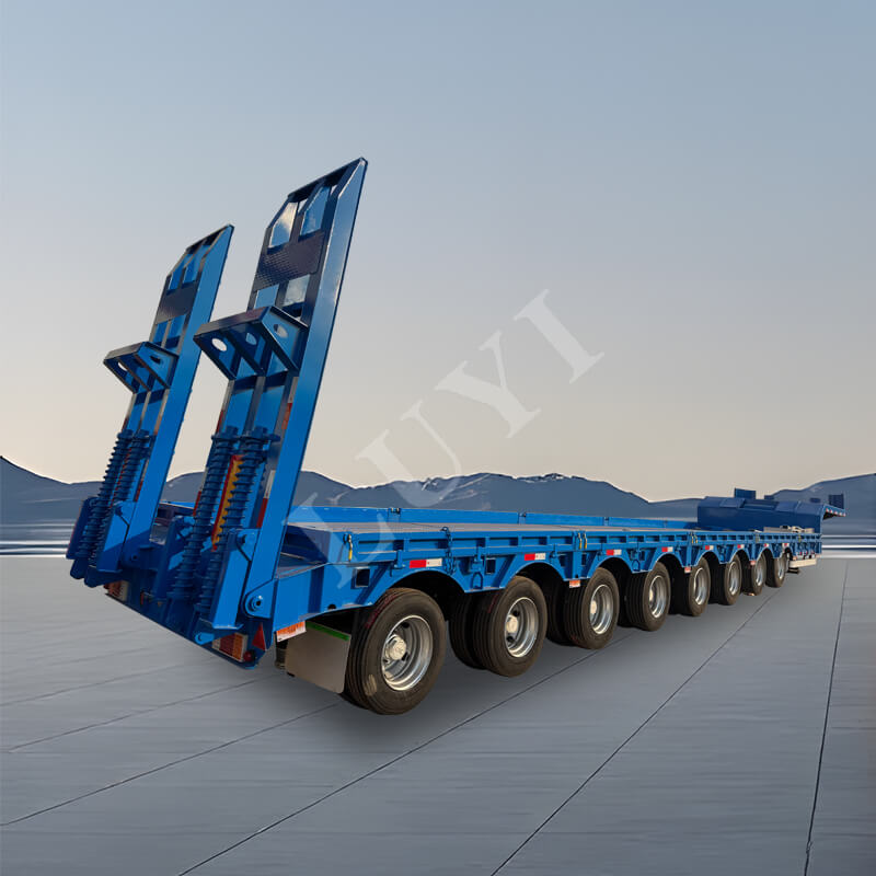 8-osiowa przyczepa niskopodwoziowa o ładowności 150 ton