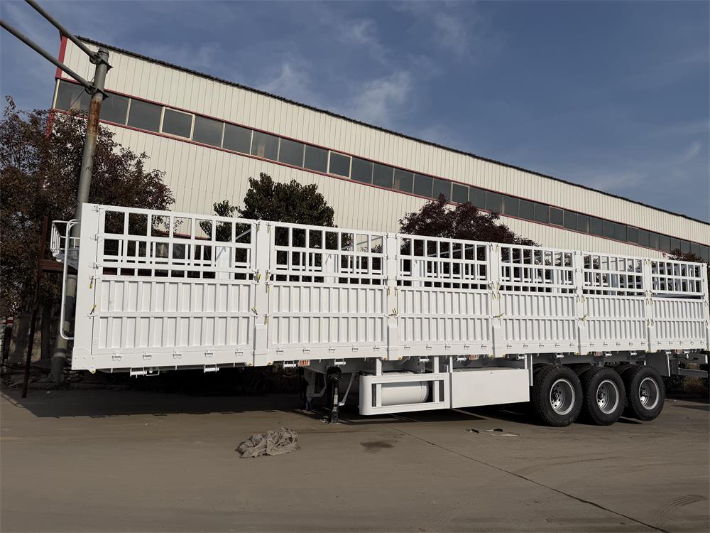Wielofunkcyjna naczepa towarowa o udźwigu 80 ton, 4-osiowa
