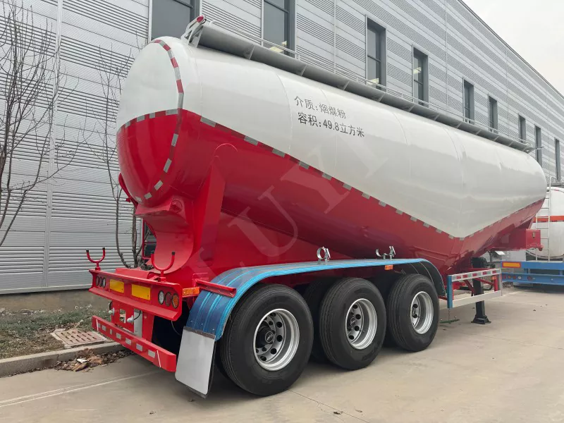 Semi-trailer ze stali węglowej
