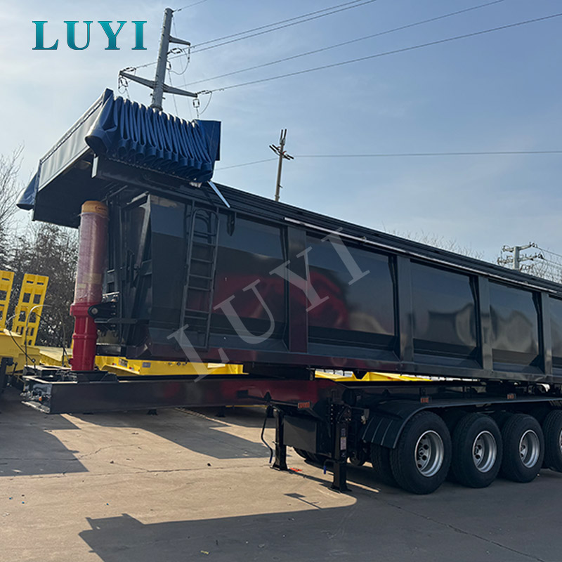 Naczepa wywrotka 4-osiowa przyczepa wywrotka hydrauliczna