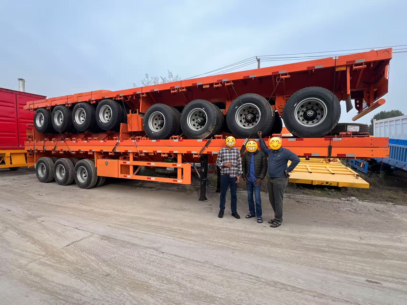 Jak LUYI pomogło tanzańskiemu klientowi logistycznemu ulepszyć regionalny transport towarowy za pomocą 3 naczep platformowych Jak LUYI pomogło tanzańskiemu klientowi logistycznemu ulepszyć regionalny transport towarowy za pomocą 3 naczep platformowych