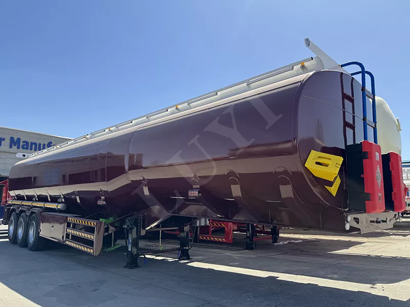 3-axle Liquefied Oil Tanker