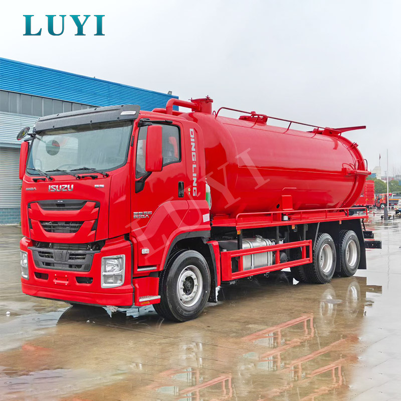 ISUZU GIGA 6×4 20CBM Odsysacz ścieków do komunalnej kanalizacji i transportu osadów