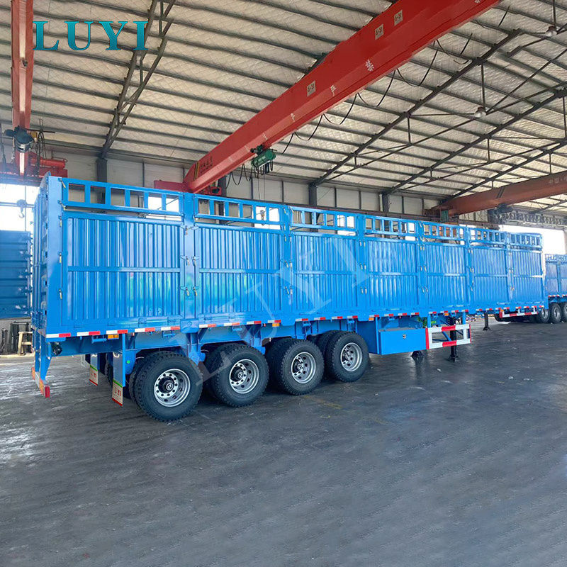 3-osiowa przyczepa boczna LUYI: wybór profesjonalistów w zakresie bezpiecznego transportu ładunków masowych