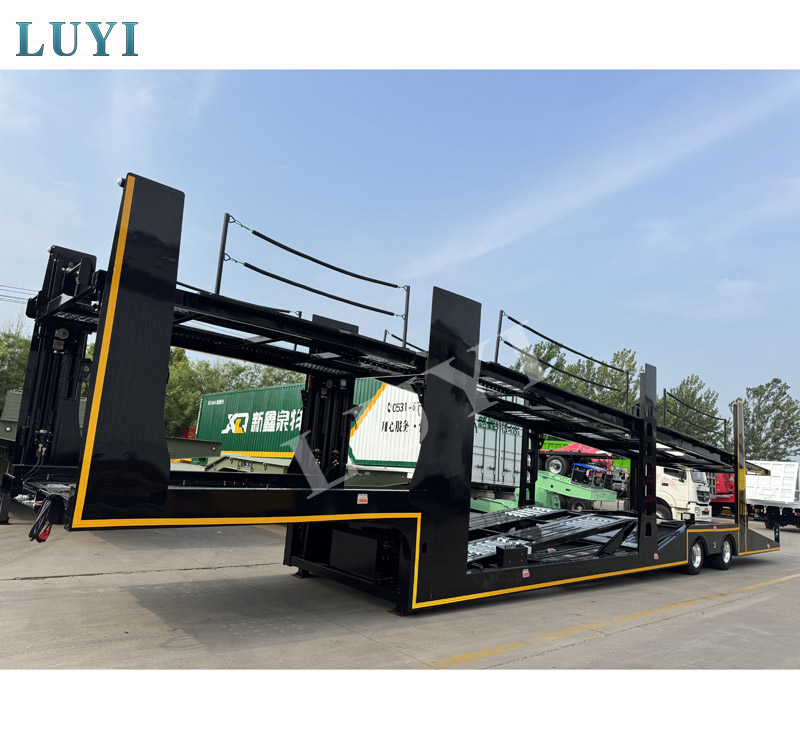 Dwupokładowy wózek samochodowy LUYI: podwój swoją pojemność, zmaksymalizuj swoją wydajność